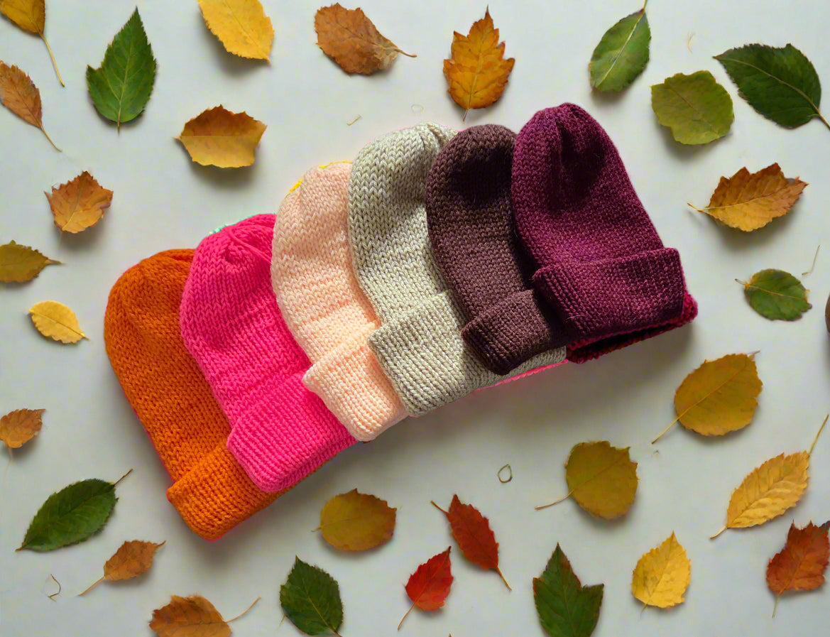 Basic knitted Beanie With Brim