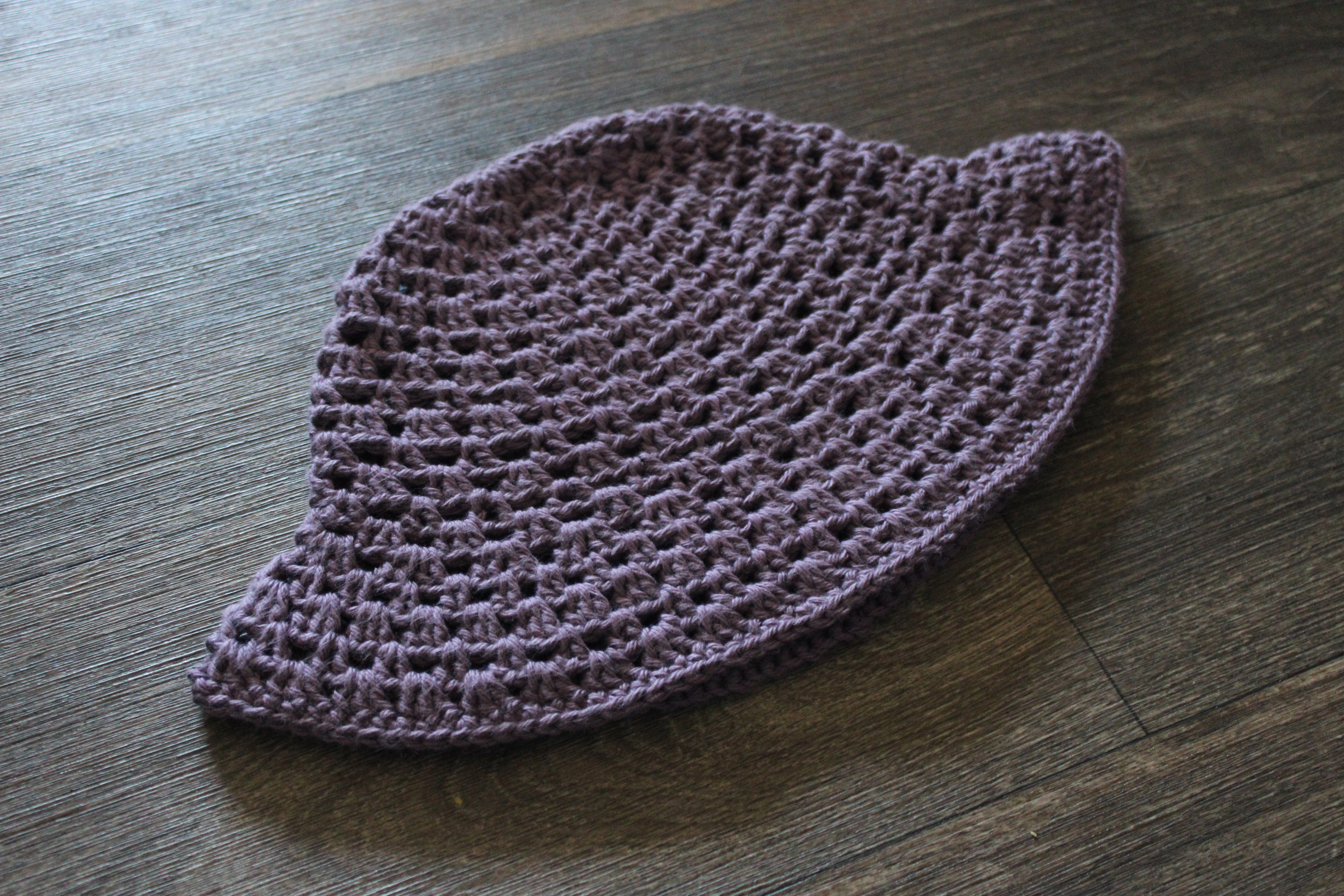 Cotton Solid Color Bucket Hat