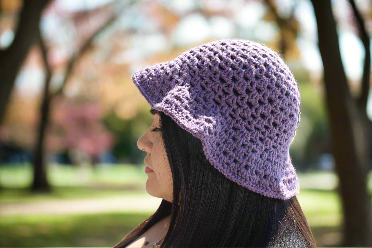 Cotton Solid Color Bucket Hat