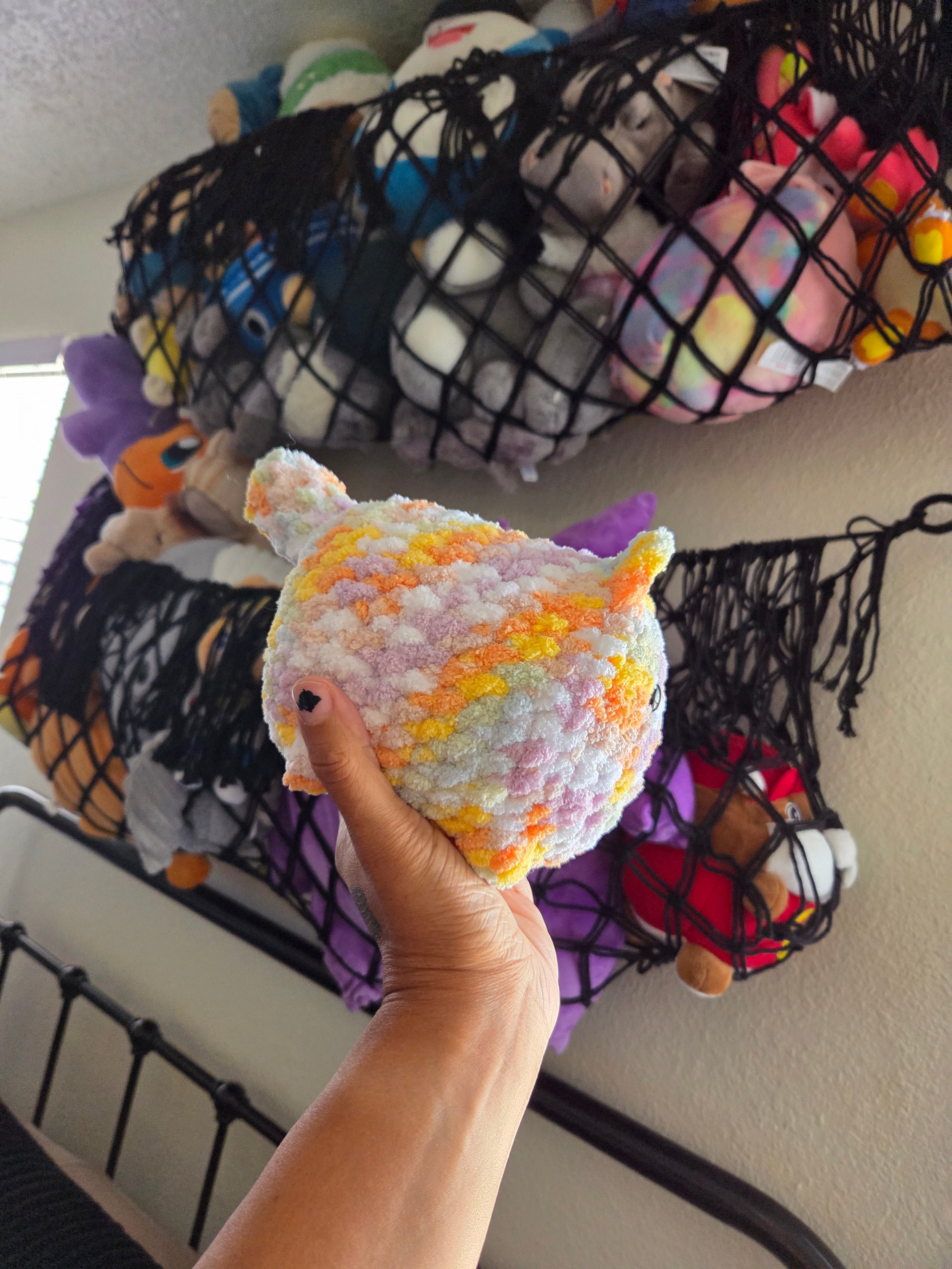 Rainbow Lazy Loaf Cat